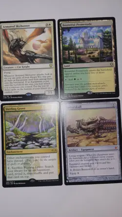 Magic The Gathering Bundle- Bountiful Promenade #348 Batterskull List, Skyhunter - Image 1