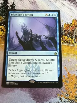 Blue Sun's Zenith X1 NM Masters 25 MTG Magic The gathering - Image 1