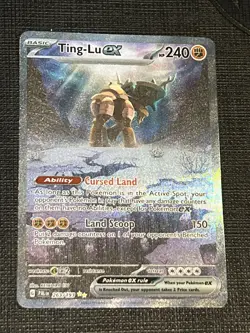 Pokemon TCG Ting-Lu ex 263/193 Special Illustration Rare - Paldea Evolved - Image 1