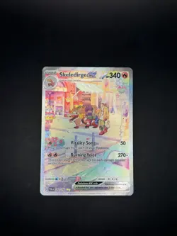 Skeledirge ex 258/193 Sv02: Paldea Evolved SIR Holo Pokemon TCG Near Mint - Image 2