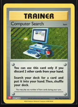 Pokemon Computer Search 020/034 CLC Trading Card Game Classic Charizard Deck NM - Image 1