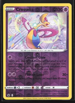 Pokemon Cresselia 064/198 Chilling Reign Reverse Holo Rare NM - Image 1