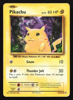 Pikachu 35/108 XY - Evolutions Cracked Ice Holo Pokemon Card - Image 1