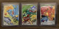 Pokemon First Partner IR Blackstar Promo 30th Anniversary 1st Gen Bundle NM - Image 1