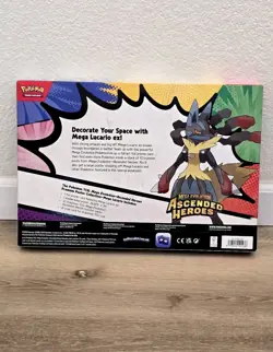 Pokemon Mega Evolution Ascended Heroes Premium Poster Collection Mega Lucario EX - Image 3