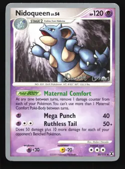 Nidoqueen 30/111 Rising Rivals World Championships 2009 Rare Pokemon Card - Image 1