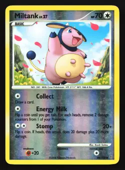 Miltank 44/100 Stormfront Reverse Holo Pokemon Card - Image 1
