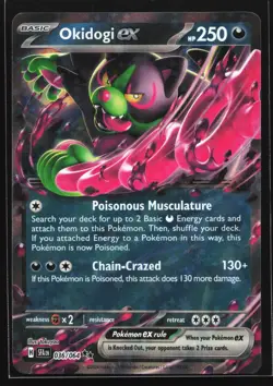 Okidogi ex 036/064 SV: Shrouded Fable Double Rare Pokemon Card - Image 1