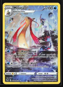 Milotic TG02/TG30 SWSH12: Silver Tempest Trainer Gallery Ultra Rare Pokemon Card - Image 1