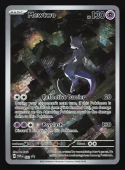 Mewtwo 052 SV: Scarlet & Violet Black Star Promo Pokemon Card - Image 1