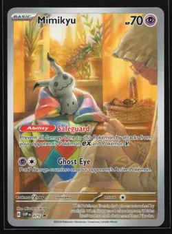 Mimikyu 075 Scarlet & Violet Black Star Promo Pokemon Card - Image 1