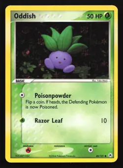Oddish 68/101 Hidden Legends Reverse Holo Pokemon Card - Image 1