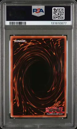 2008-09 YU-GI-OH! DUEL TERMINAL PREV #EN014 DARK MAGIC ATTACK PSA 9 - Image 2