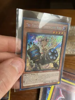 YuGiOh Tri-Brigade Springans Kitt Burst Protocol 1st Edition - Image 3
