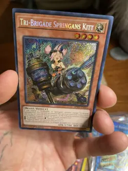 YuGiOh Tri-Brigade Springans Kitt Burst Protocol 1st Edition - Image 5