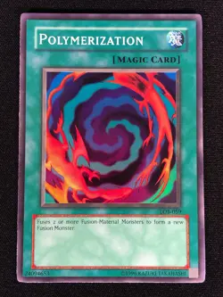 Yugioh Polymerization LOB-059 Super (LP) - Image 1