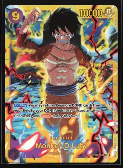 Monkey.D.Luffy OP09-119 Emperors in the New World Secret Rare One Piece - Image 1