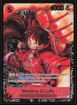 Monkey.D.Luffy (Alt Art) ST01-012 Awakening of the New Era Super Rare One Piece - Image 1