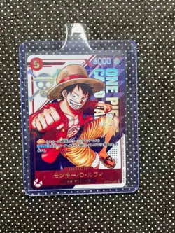 One Piece Card Game Luffy ST21-014 SR Flagship Japanese Promo Card Japan - Image 1
