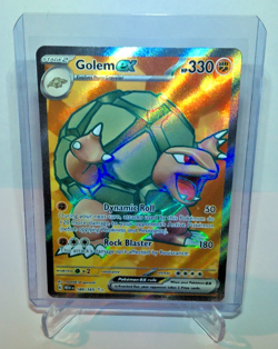 Golem ex Full Art NM 189/165 Scarlet & Violet 151 Pokemon Card - Image 1