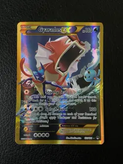 Pokemon Gyarados EX Secret Rare Full Art 123/122 Breakpoint Holo 180HP Card - Image 1