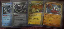 Scarlet and Violet Base Set Staff Promo Cards Set - Image 1