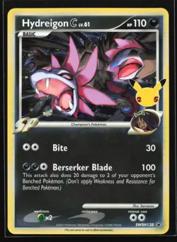 Hydreigon C SWSH138 Sword & Shield Black Star Promo Pokemon Card - Image 1