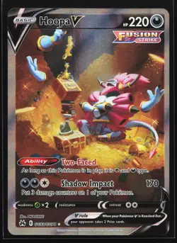 Hoopa V GG53/GG70 Crown Zenith: Galarian Gallery Ultra Rare Pokemon Card - Image 1