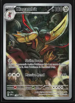 Kingambit 130 SV: Scarlet & Violet Black Star Promo Pokemon Card - Image 1