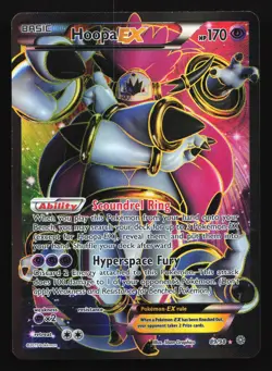 Hoopa EX (89 Full Art) 89/98 XY - Ancient Origins Ultra Rare Pokemon Card - Image 1