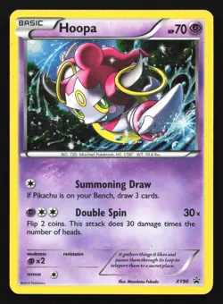 Hoopa (Collector Chest) XY90 XY Black Star Promo Pokemon Card - Image 1