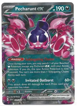 Pecharunt EX 39/64 - Shrouded Fable - Double Rare Pokemon Card - NM - English - Image 1