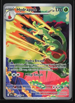 Hydrapple 188/182 SV10: Destined Rivals Illustration Rare Pokemon Card - Image 1