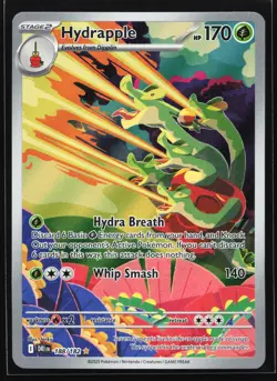 Hydrapple 188/182 SV10: Destined Rivals Illustration Rare Pokemon Card - Image 1