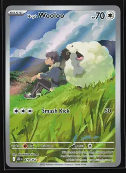 Hop's Wooloo 170/159 SV09: Journey Together Illustration Rare Pokemon Card - Image 1
