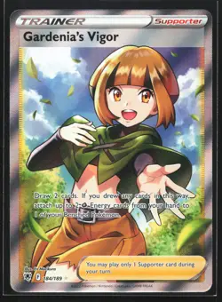 Gardenia's Vigor (Full Art) 184/189 Astral Radiance Ultra Rare Pokemon Card - Image 1