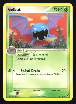 Golbat 31/107 Deoxys Uncommon Pokemon Card - Image 1