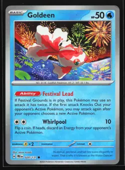 Goldeen (Master Ball Pattern) 020/131 SV: Prismatic Evolutions Pokemon Card - Image 1