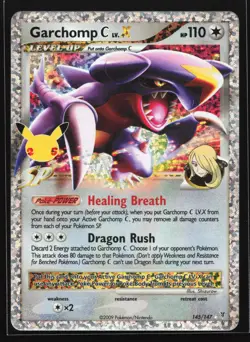 Garchomp C LV.X 145/147 Celebrations: Classic Collection Pokemon Card - Image 1