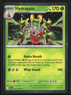 Hydrapple 018/182 SV10: Destined Rivals Cosmos Holo Rare Pokemon Card - Image 1