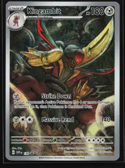 Kingambit 130 SV: Scarlet & Violet Black Star Promo Pokemon Card - Image 1