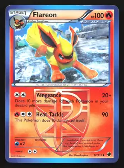 Flareon (Team Plasma) 12/116 Plasma Freeze Uncommon Pokemon Card - Image 1