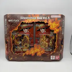 Bandai One Piece Card Game Illustration Box vol.5 English Promo Sabo Ace SEALED - Image 1