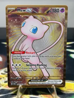 Mew ex 205/165 MEW EN-151 Metal Ultra Premium Collection Promo Pokemon Card - Image 1