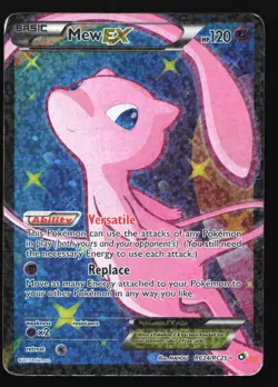 Mew EX (Full Art) RC24 Legendary Treasures Radiant Collection Pokemon Card - Image 1