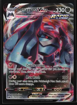 Metagross VMAX 113/198 SWSH06: Chilling Reign Ultra Rare Pokemon Card - Image 1