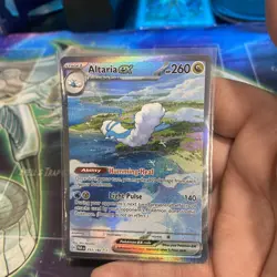 Pokemon TCG Altaria EX Holo Card Sv04: Paradox Rift 253/182 NM - Image 1