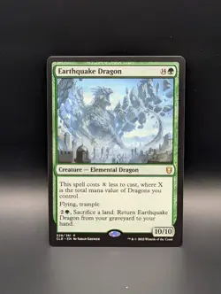 MTG - Earthquake Dragon - Creature (Elemental Dragon) - CLB #228 - Rare - Image 1