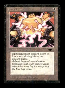 MTG Cursed Rack LP Light Play Antiquities [4408] - Image 1