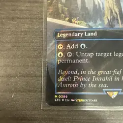 MTG Magic the Gathering SURGE FOIL Minamo School at Water's Edge Dol Amroth LTC! - Image 2